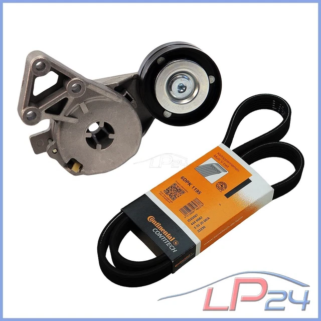 1X Tendeur+Courroie Trapézoïdale À Nervures Pour Audi Tt 8N 1.8 T 98-06