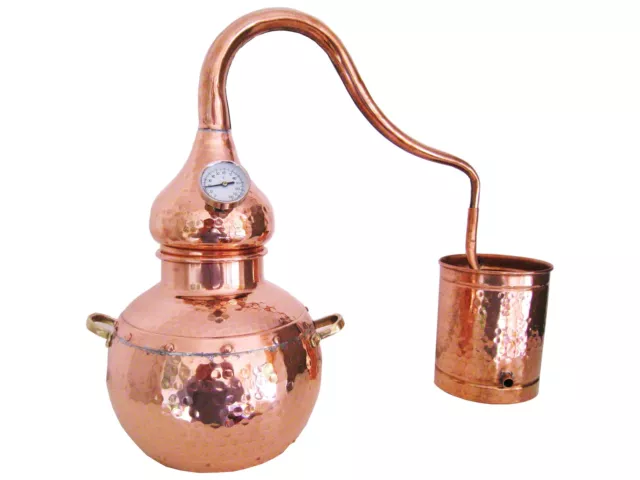 Abverkauf: Destille Alambic Classico aus Kupfer 3 Liter mit Thermometer Schweiz