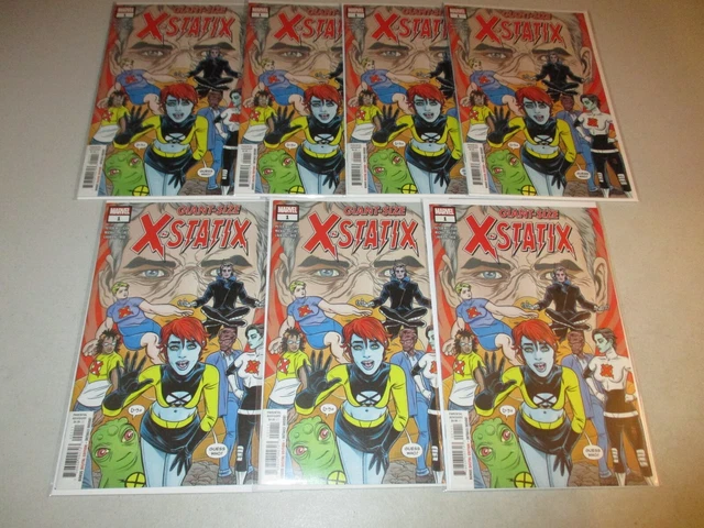 Giant-Size X-Statix #1 (Lot of 7) 2019 Marvel, Peter Milligan Mike Allred, VF/NM