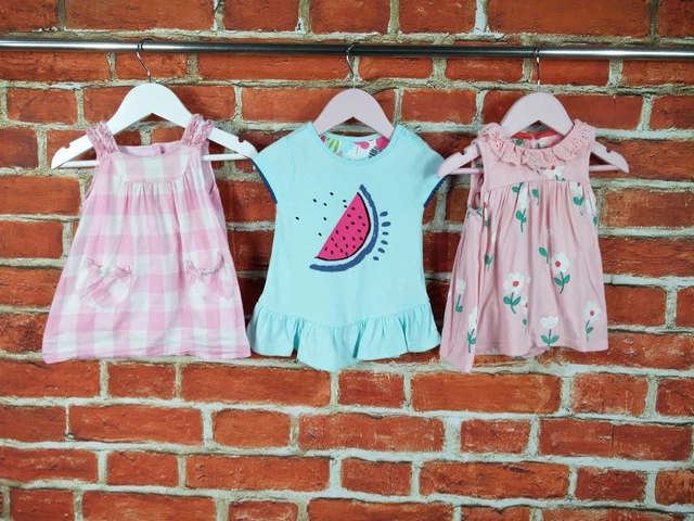 Baby Girl Bundle Age 3-6 Months Mothercare Next Summer Sun Dress Flowers 68Cm