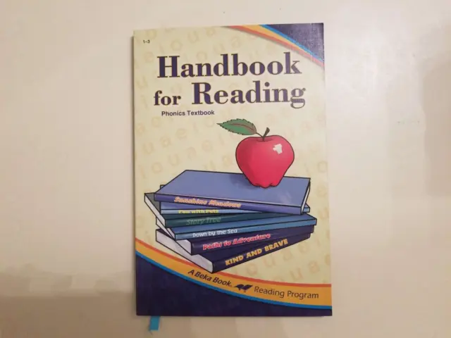 Abeka ~ Handbook for Reading ~ Phonics Textbook ~ Reading Program ~ 3rd Ed