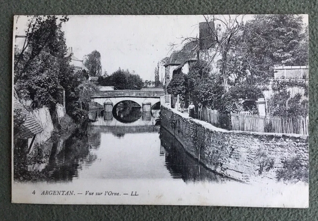 CPA. ARGENTAN. 61 - Vue sur l'Orne.