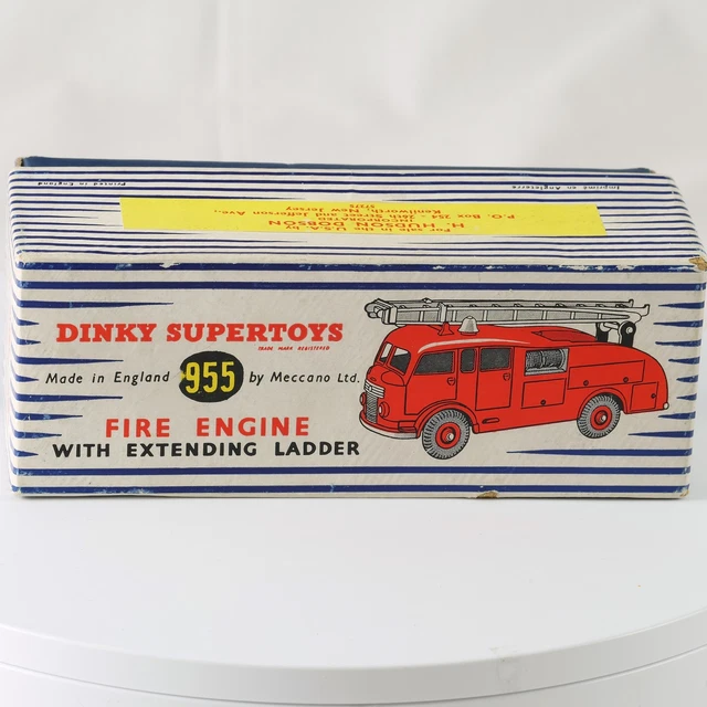 Voiture Miniature Dinky Toys GB Pompier Merryweather Réf. 250 (1955-1962) - Occasion Bon État