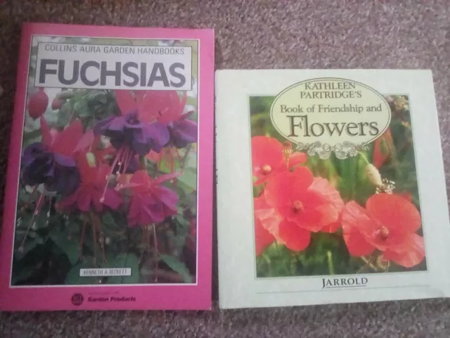 Job lot bundle of Flowers/House plants/Hanging baskets.... books ...as listed 3