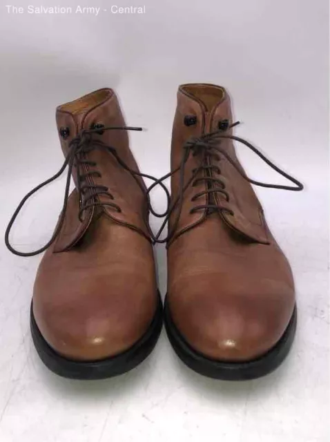 Magnanni Mens Kameron 24163 Brown Leather Round Toe Ankle Dress Boots Size 11M