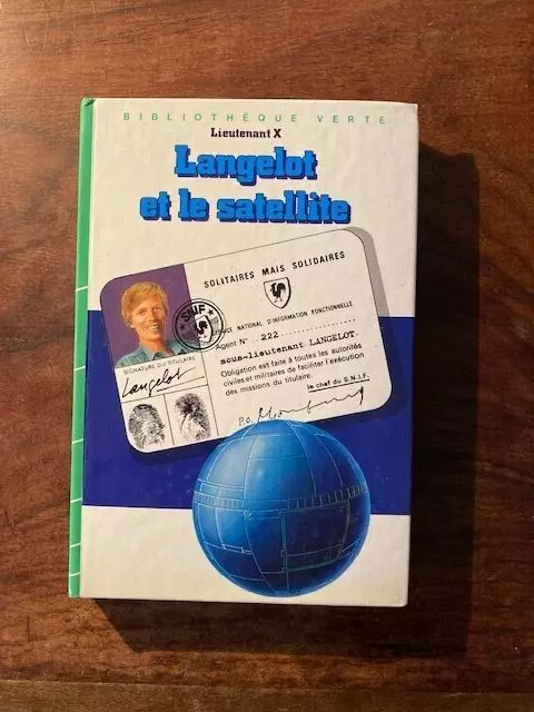 V.volkoff/Lieutenant X/Langelot Et Le Satellite/Bibliotheque Verte 1983