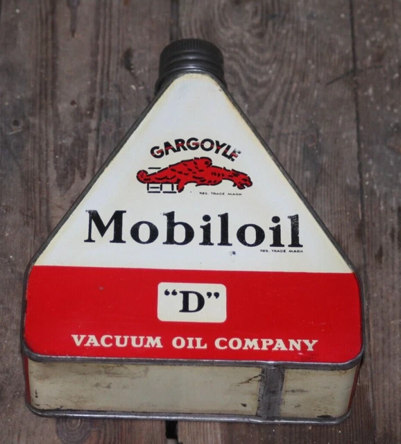 Öldose Ölkanne MOBILOIL 1930er  Vorkriegsmotorrad/ jawa indian shell aeroshell