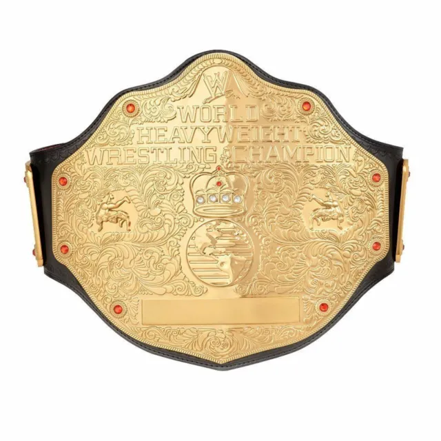 CLASSIC BIG GOLD World Heavyweight Wrestling Championship Replica Belt ...