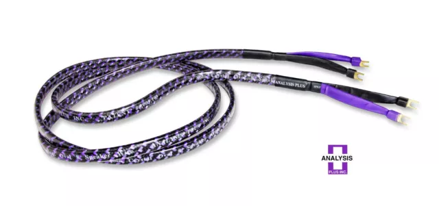 Analysis Plus Solo Crystal Oval 8 Speaker cables Analysis Plus Solo Crystal Oval 8 Speaker cables