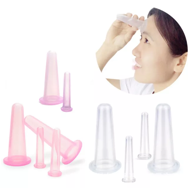 Dispositivos de ventosas chinas de silicona para aspirar cara cuerpo completo vasos de masaje BDJO