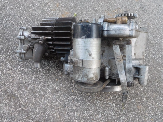 Moto Guzzi Galletto 192 Motore Alternatore Carter Cilindro Volano Testa Gnm 39