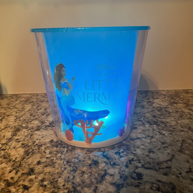 DISNEY THE LITTLE Mermaid 2023 AMC Light up Popcorn Bucket 90.00