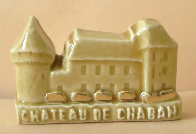 Fève perso du MH 2013 - Châteaux du Périgord : Château de Chaban (miel