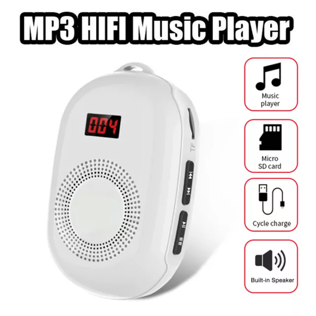 Portable Mini USB Rechargeable Digital Speakers MP3 Music Player Support TF Card