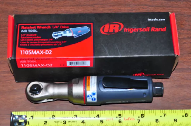 1/4" Drive Composite Max Mini Air Ratchet Ingersoll Rand IR 1105MAX-D2 2