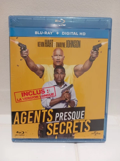 Dvd. Blu Ray.  Agents Presque Secrets. Dwayne Johnson. Neuf