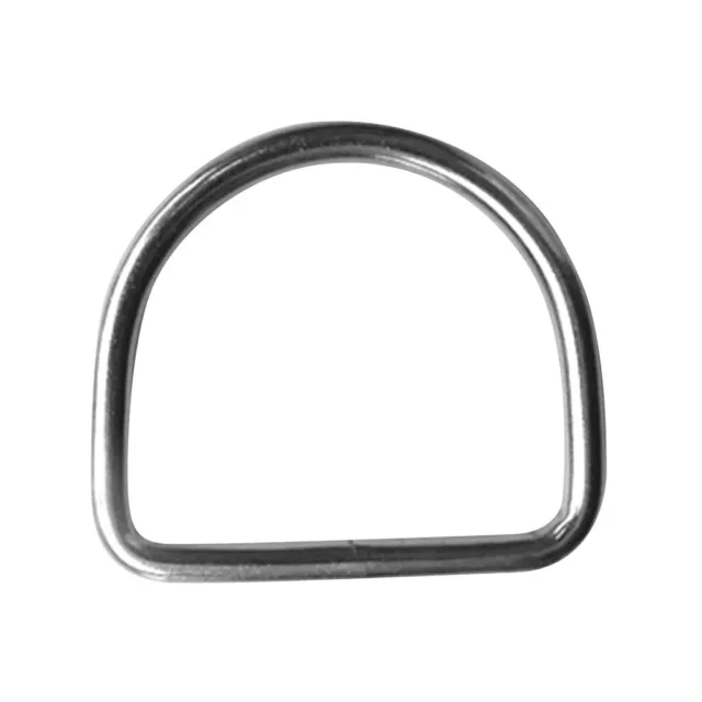 Stainless Steel 2"/5cm D Ring Scuba Diving Weight Belt Climbing Harness Gear