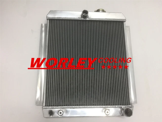QLD-ALUMINUM RADIATOR FOR 1947-1954 Chevy Pickup Truck 1948 1949 1950 ...