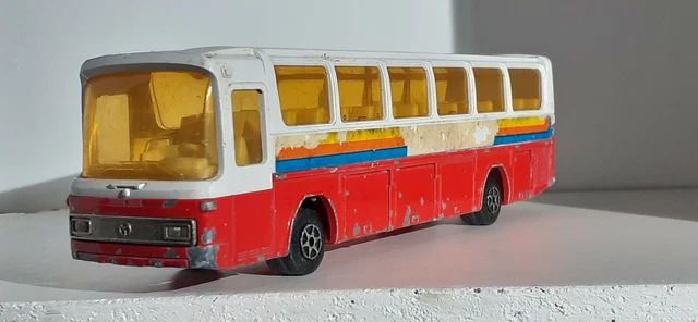 Bus En Tôle Mont Blanc – Jouet Filoguidé France – Vintage Collection – Réf 54