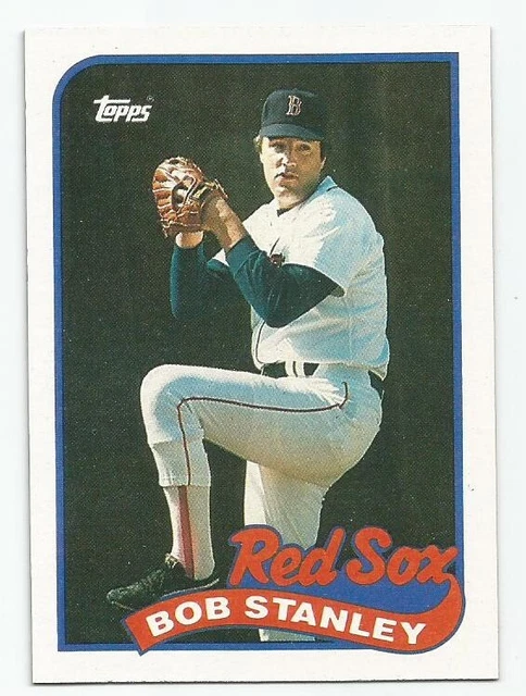 Bob Stanley 1989 Topps Card Mint Condition