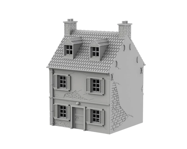Maison Médiévale N°1 - Diorama - Décor JDR - Fait main - Loisirs créatifs