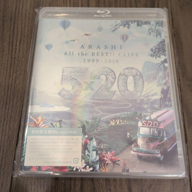 ARASHI/5 20 ALL The Best Clips 1999-2019 First Time Japan