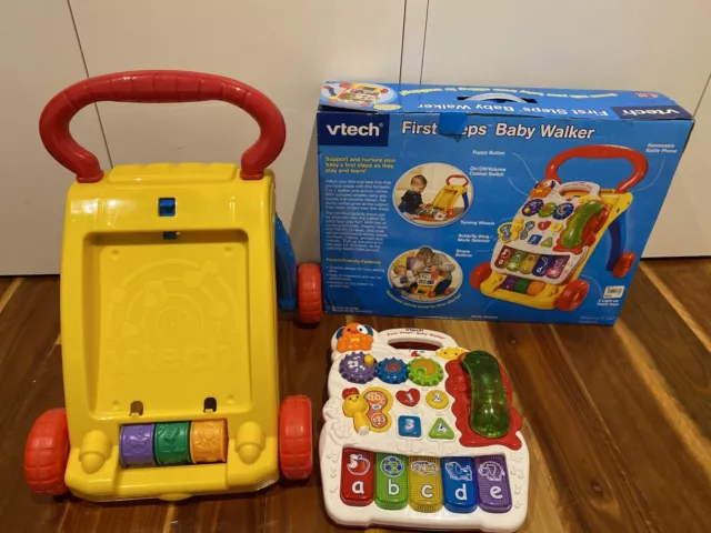 Vtech first step baby walker 2-in-1 Suits6-30mons RRP$89.95 2