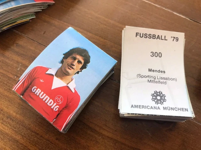 1 Bild Americana München Fußball 79 1979 Sticker Sammelbild UEFA Europa Pokal