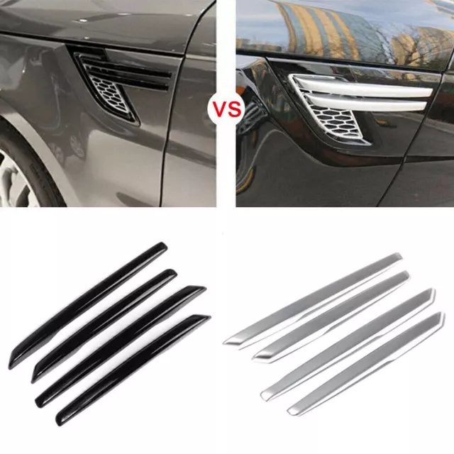 4x Car Side Fender Air Wing Vent Cover Trims Fit Range Rover Sport 14-17