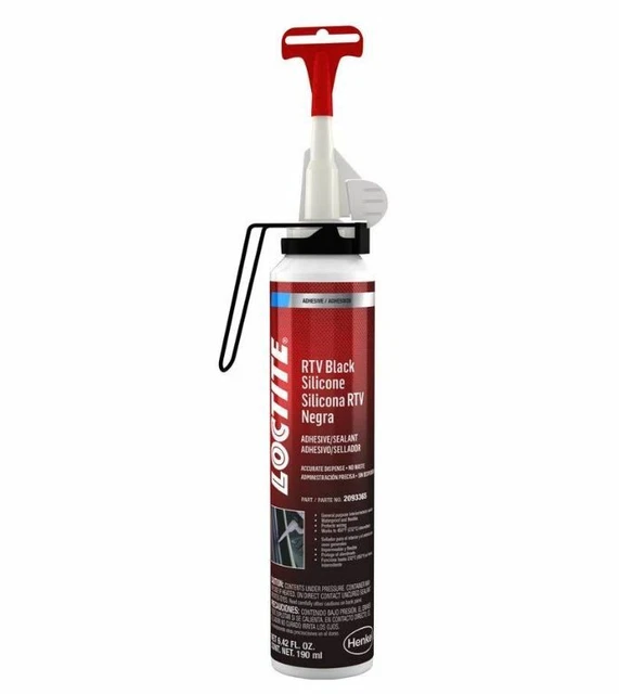 LOCTITE 2093365 RTV Silicone Adhesive/Sealant (593, black, 190 ml) 20.