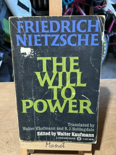 The Will to Power - Friedrich Nietzsche 1st Vintage Books Edition 1968 Shelf 5