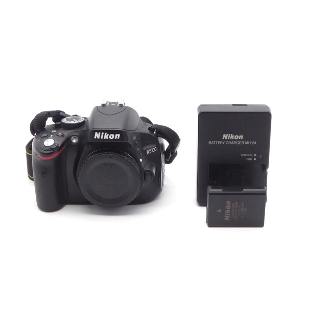 MINT Nikon D5100 16.2 MP Digital SLR Camera - Black (Body Only) (Low Shutter) #3