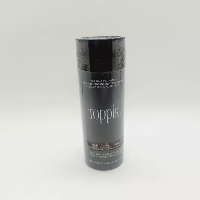 TOPPIK Hair Building Fibres 27.5g DARK BROWN-  instant solution to thinning hair