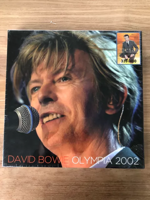 David Bowie - Olympia 2002 (Soundboard) - 3Lp+2Cd Box-Set N°339/400 - Sealed