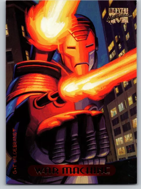 #133 War Machine 1994 Fleer Marvel Masterpieces Greg and Tim Hildebrandt