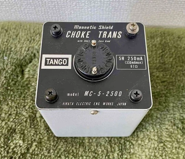【TANGOトランス】CHOKE TRANS MC-5-250D TANGO MC-5-250D CHOKE Transformer Japan Rare Single Unit