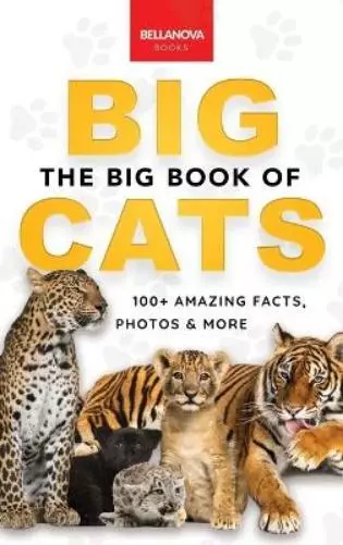 Jenny Kellett The Big Book of Big Cats (Relié) Animal Books for Kids