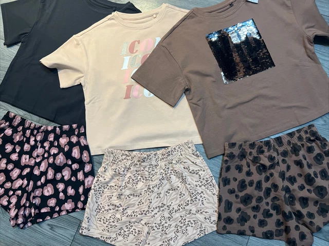 Set pigiami bambina Next X3 età 5 nuovi con etichette