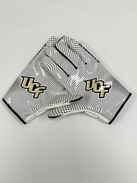UCF Knights Game Issued / Worn Nike Vapor Jet Football Gloves - Size 4XL