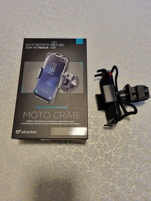 Cellularline COVER SUPPORTO CUSTODIA MOTO CELLULAR LINE INTERPHONE SMSP SMARTPHONE UNIVERSALE 