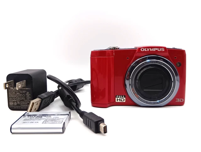 OLYMPUS SZ-11 RED 14.0 MP Digital Camera $197.91 - PicClick CA