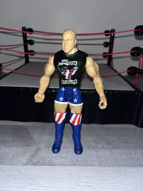 WWE Kurt Angle Jakks Ring Rage Wrestling Action Figure (2003)