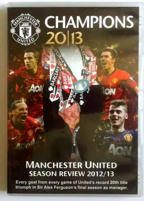 Manchester United Season Review 2012/2013 DVD Man Utd 12/13