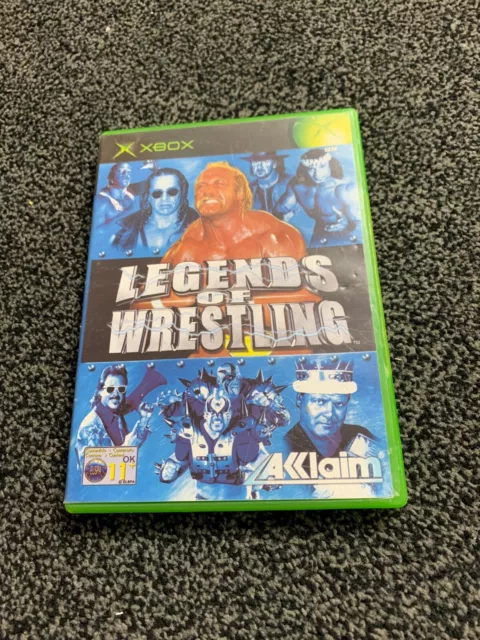 Legends Of Wrestling  Original Xbox Game with Manual