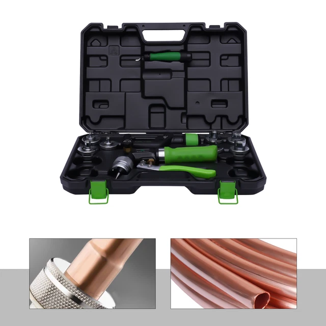 HVAC Hydraulic SWAGING Tool Kit Copper Tube Expander 10-28mm Or 3/8" to 1-1/8"