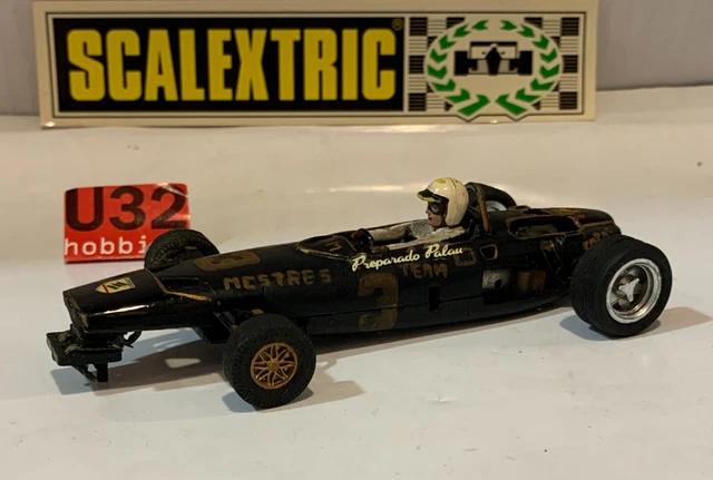 SCALEXTRIC B.R.M. MM/C.59 jaune made in France