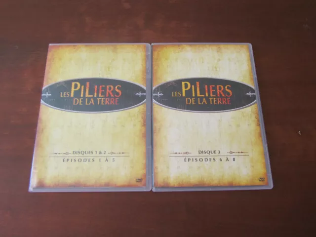 LES PILIERS DE LA TERRE - Intégrale - Lot de 3 DVD