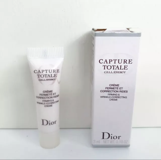 New In Box | Dior | Capture Totale Cell Energy | Firming & Wrinkle Creme | 3 ml