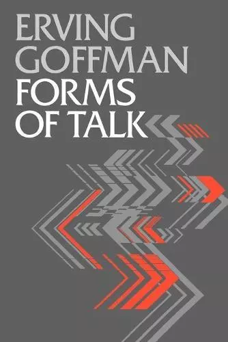 Formes De Talk (Conduite Et Communication) Par Goffman Erving Neuf Livre,Libre &