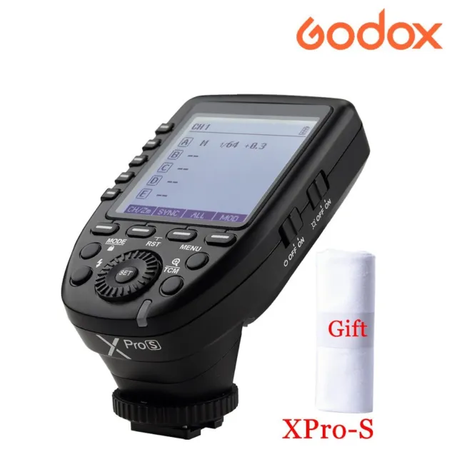 Godox 2.4G Xpro-S Camera Flash Speedlite Transmitter Trigger For Sony Camera